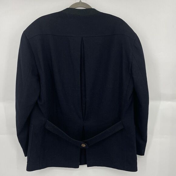 Vintage Classic Austrian Jacket Men's 48 Wool Tyrolean Traditional Folk Bavarian - Picture 8 of 12